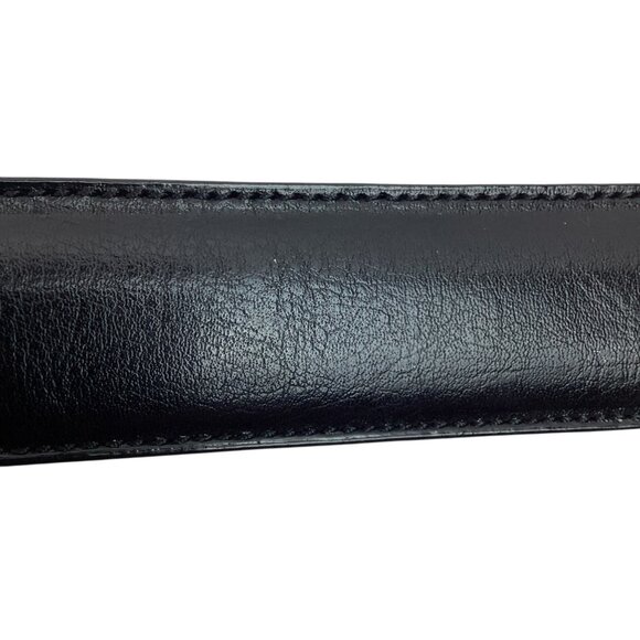 Dockers Genuine Leather Belt Mens 42 Black NWT - Picture 5 of 8